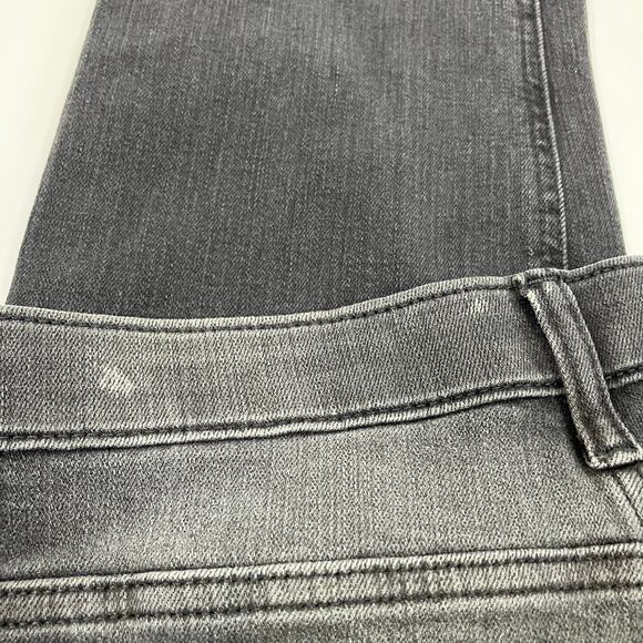 Lee | Straight Leg Jeans Black Denim Straight Leg Slim Fit Mid Rise Womens 12P - Picture 7 of 9